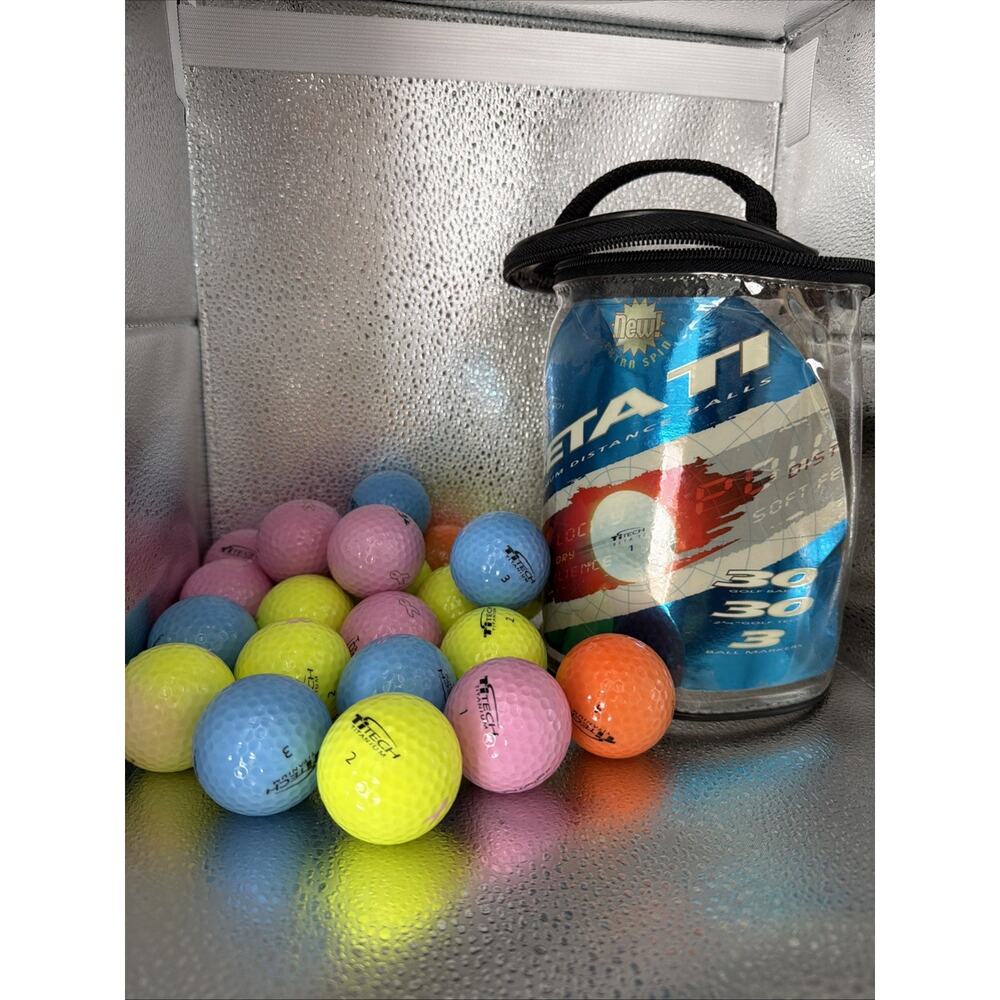 Beta TI Breast Cancer Awareness Edition TiTech 21 Golf Balls and accessories